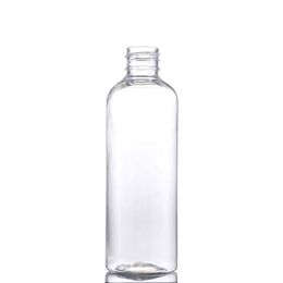 Flip Cap 100ML Plastic Empty Alcohol Refillable Bottle Easy To Carry Clear Transparent PET Plastic Hand Sanitizer Bottles Travel