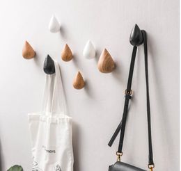Nordic creative raindrop hook home porch wall coat hook clothing store fitting room hanger wall hangings