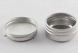 New Arrival 2000pcs Newest 5g 5ml Empty Cosmetic Jar Lip Balm Container Pots Aluminium Tins