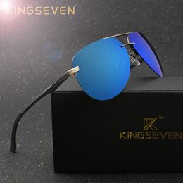 Aluminium Polarised Sunglasses Men Driver Mirror Sun glasses Male Fishing Female Eyewear For Men