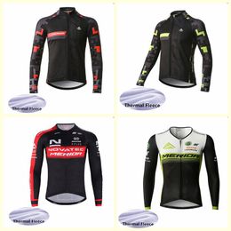 MERIDA team Cycling Winter Thermal Fleece jersey NEW 2019 Men mtb Bike sportswear Ropa Ciclismo U91809