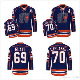 Doug The Thug Xavier Laflamme #70 Goon Movie Hockey Jersey S-XXXL
