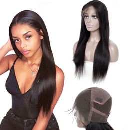 Brazilian Virgin Hair Full Lace Wigs 10-32inch Human Hair Wholesale Wig Natural Colour Hair Products