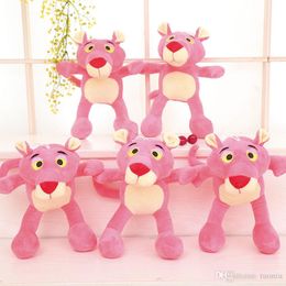 2019 hot sell pink leopard plush toy Stuffed Animals pendant dolls Valentine's day gifts kid's toy wholesale