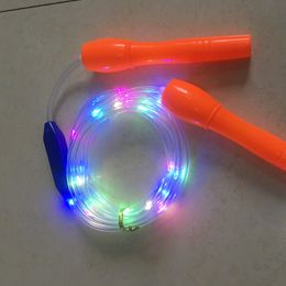 children's jump rope Colourful flash jump rope sports health fitness night market stall electronic led light-emitting jump rope