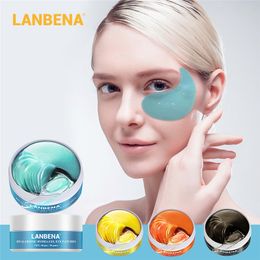 LANBENA Eye Mask Gel Retinol Gold Collagen Eye Patch Reduce Dark Circles Puffy Eyes Fine Lines Moisturising Eyes Care