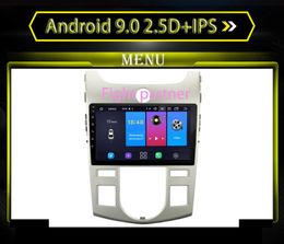 2.5D+IPS Android 9.0 car dvd GPS Navigator For KIA Forte Cerato 2008-2012 Automatic air conditioner