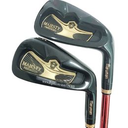New Right Handed Golf Irons Maruman Majesty Prestigio 9 Golf Clubs 5-10 P A S Club Iron Set Graphite or Steel shaft