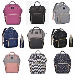 Mummy Diaper Bags Large Capacity Maternity Backpack Waterproof Outdoor Nursing Bag Travel Nappy Backpacks Fashion Handbags 12 Colours DHW3302