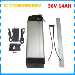 Ebike Battery 36V 14AH 500W Bicycle Battery 36 V With 42V 2A Charger lithium ion Scooter Batteria 36v Electric Bike Battery