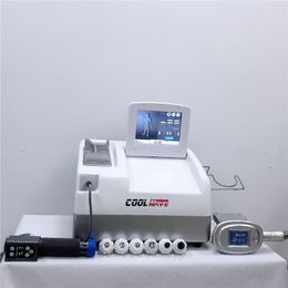 Portable cool cryolipolysis machine with shock wave physiotherapy for weight loss/portable shok wave therapy for physiotherpay