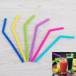1 Set=6pcs straw with 2pcs brush silicone drinking straw for 30oz Tumbler cup children fruit juice straw free shipping