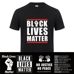 Black Lives Matter T-Shirt Kurzarm Baumwolle BLM T-Shirt Black Life Matter T-Shirt Männer Unisex 14 Stile Kleidung XS5XL