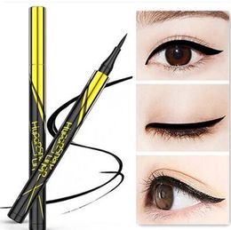 Cool black quick-drying Eyeliner waterproof no blooming eye liner liquid pen Makeup eyes beauty cosmetics tools free ship 50