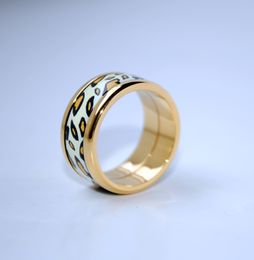 Leopard rings 18K gold-plated enamel round rings Top quality ring for women Wedding rings for gift fashion Jewellery