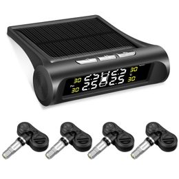 ZEEPIN C240 Tyre Pressure Monitoring System Solar TPMS with 4 Internal Sensors