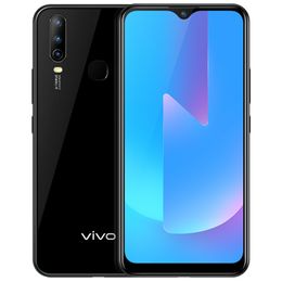 Original Vivo U3x 4G LTE Cell Phone 4GB RAM 64GB ROM Snapdragon 665 Octa Core Android 6.35" LCD Full Screen 13MP OTG 5000mAh Fingerprint ID Face Smart Mobile Phone