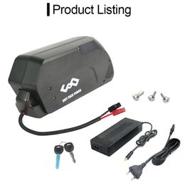 E bike Tiger shark battery 48v 17ah Electric bike Lithium ion battery pack with 2A charger