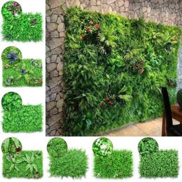 Artificial Lawn 40*60cm Environment Artificial Plastic Flower Lawn Turf Artificial Grass Lawns Home Garden Balcony Decoration