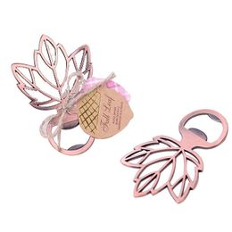 Metal Pumpkin Leaf Elephant Coconut Tree Shape Bottle Opener for Home Wedding Party Gift HHA656