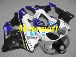 Motorcycle Fairing kit for HONDA CBR900RR 893 96 97 CBR 900RR 1996 1997 ABS White blue black Fairings set+gifts HB05