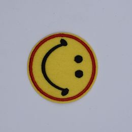 2018 New Arrival New 3d Parches 10pcs Smile Face Patch Iron On Sewing Applique Clothes Shoes Bags Decoration Apparel Diy