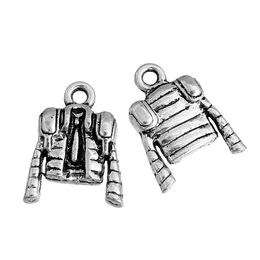 Wholesale- Alloy Charms Pendants Bullfighter Jacket Antique Silver 17mm( 5/8") x 13mm( 4/8"),50 PCs findings new jewelry making DIY