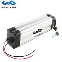 EU US No Tax 24v 20Ah silver fish li ion battery 24v 20ah lithium battery pack for 250W electric bike with free charger