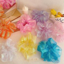 2020 Colourful sweet women hair scrunchies fashion girls scrunchies women hairbands hair accessories for women designer hair bands