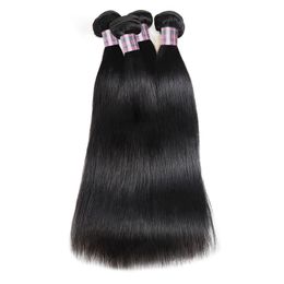 Ishow Deep Loose Brazilian Body Wave Hair Extensions Peruvian Human Hair Bundles Water Curly Weave Wefts for Women All Ages Natural Colour 8-28inch