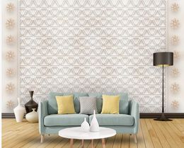 wallpaper for walls 3 d for living room Simple European embossed pattern jewelry TV background wall