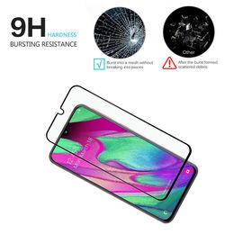 For Samsung M20 M10 M30 A20E A80 A90 A70 A60 A40 A20 A10 E A50 A30 A8S 9H Screen Protector Scratch Resistant Tempered Glass Retail Package