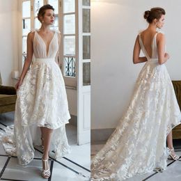 sexy backless wedding dresses sleeveless hilo wedding gowns sweep train pleat bridal dress custom made