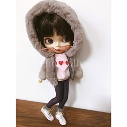 Kawaii moda miniatura 6 itens/lote boneca acessórios frete grátis crianças  brinquedos roupas esportivas calças para