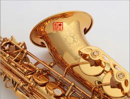 New Japan KUNO KAS-902 E flat Sax Alto Saxophone Gold Lacquer With Mouthpiece Case and accessories