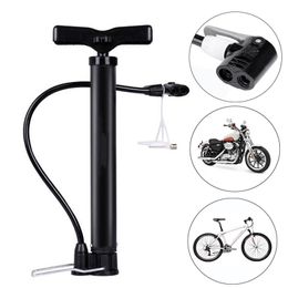 Portable mini bicycle Pump 120/160PSI Floor Standing bike Tyre Pump Basketball Pump Motorcycle Tyre Hand Inflator Bicycle Tool