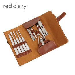 Manicure Set Professional Repair Nail Group Clipper Stainless Steel Pedicure Beauty Travel Manicure Sets 11 Pcs Kit