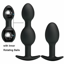 Unisex Anal-Butt Plug Ass Sex&Inner Balls Dildo-Penis Women Man Prostate Massage A76