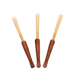 Free shipping smoking pipe pure wood pipe red sandalwood pure handmade wood pipe solid wood straight single