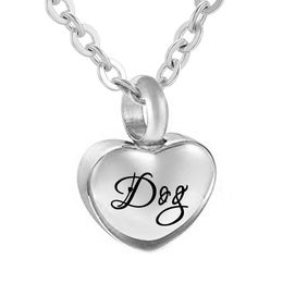 Fashion Small silver Heart beautiful Keepsake Memorial Urn Necklace Stainless Steel Cremation Jewellery with Funnel Kit Included
