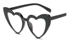Wholesale- Eyeglasses Fashion Goggles New Love Sunglasses European And American Cat Eye Sunglasses Heart Sun Glasses Women's Sunglasses