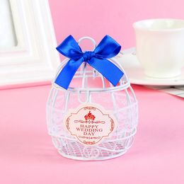 Bird Cage Candy Box European Wedding Gift Boxes Iron Romantic Wedding Favour and Gifts