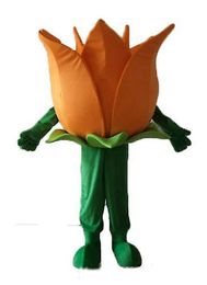 2019 factory new Deluxe Rosel flower mascot costume Cartoon Adult Size free shipping