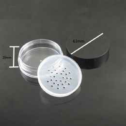 10 ML Loose Powder Packaging Container with Sifter Empty DIY Refillable Cosmetic Container Portable Face Powder Packaging Box