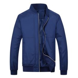 Men's Jackets Autumn Jacket Men Baseball Collar Spring Male Coat Flight Plus Size 4XL Goth Clothing Streetwear