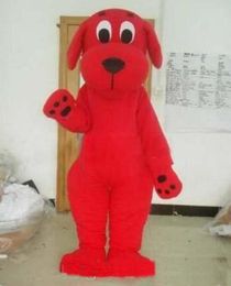 2019 High quality Red Dog mascot costume Suitable for the different festivals EMS free shipping different