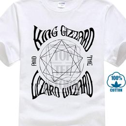-Футболка King Gizzard And The Wizard Lizard Психоделический Рок Оз Группа Музыки