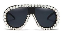 Wholesale-Luxury Sunglasses Men Women Brand Designer Sun Glasses For Ladies Oversized Mirror Lens Male Oculos RS244