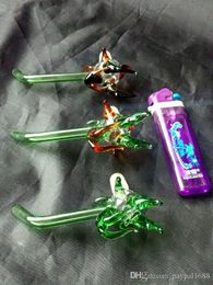 Leading to take the glass bongs accessories   , Glass Smoking Pipes Colourful mini multi-colors Hand Pipes Best Spoon glas