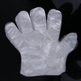 DHL SHIPPING 100pcs/Lot Disposable Gloves Garden BBQ Plastic Gloves Multifuction Restaurant Kitchen Accessories Home Cleaning Gloves